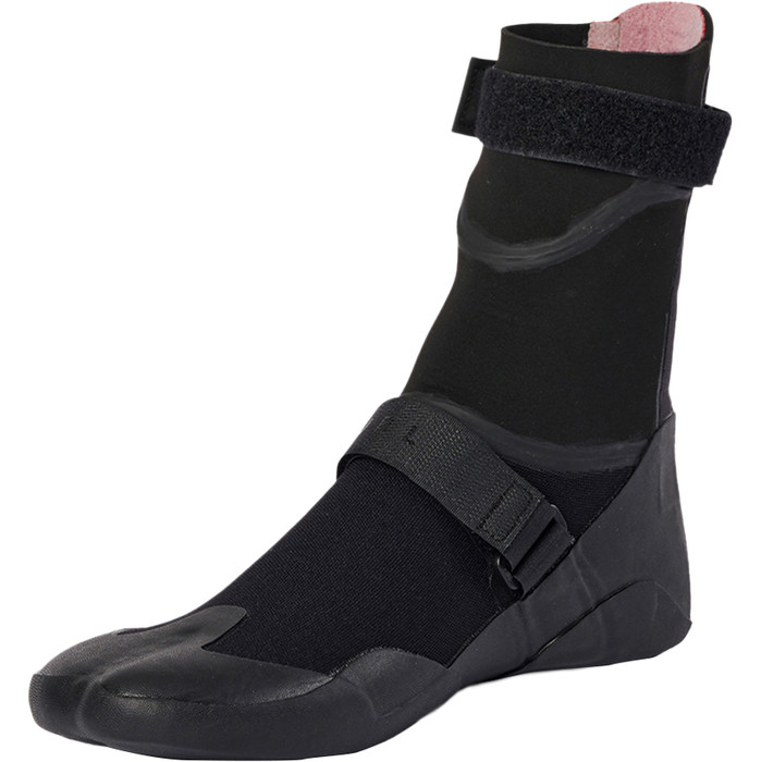 2024 Rip Curl Flashbomb Botas de traje de neopreno con puntera partida estrecha de 3 mm 118MSA - Negro